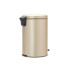 Кош за смет с педал Brabantia NewIcon 20L, Metallic Gold - Баня и почистване