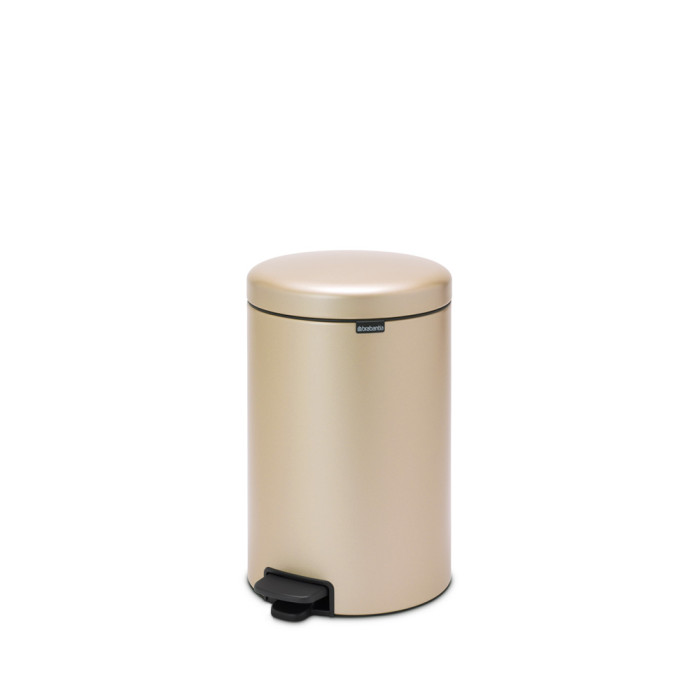 Кош за смет с педал Brabantia NewIcon 20L, Metallic Gold - Баня и почистване