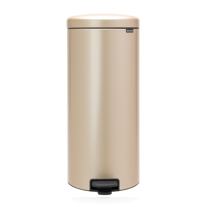 Кош за смет с педал Brabantia NewIcon 30L, Metallic Gold Кош за смет с педал Brabantia NewIcon 30L, Metallic Gold - Баня и почистване