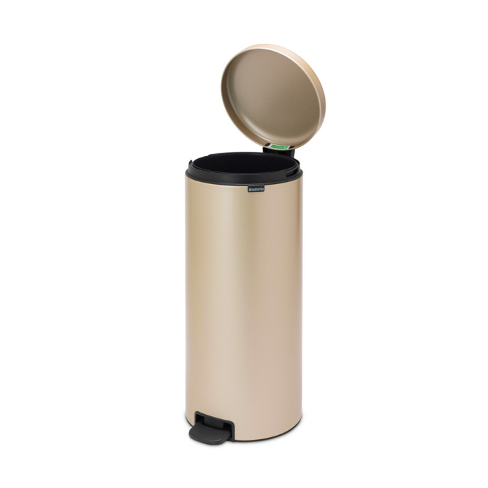 Кош за смет с педал Brabantia NewIcon 30L, Metallic Gold - Баня и почистване