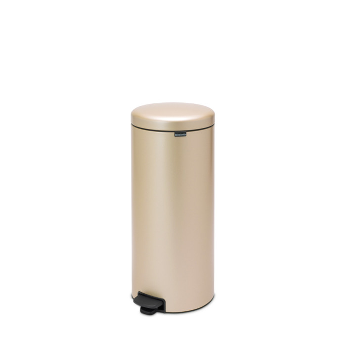 Кош за смет с педал Brabantia NewIcon 30L, Metallic Gold - Баня и почистване