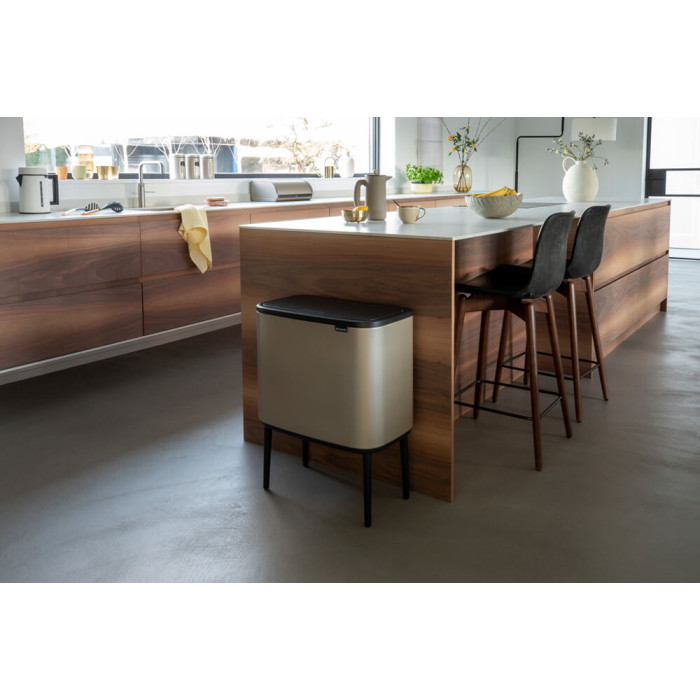 Кош за смет Brabantia Bo Touch 36L, Metallic Gold - Баня и почистване