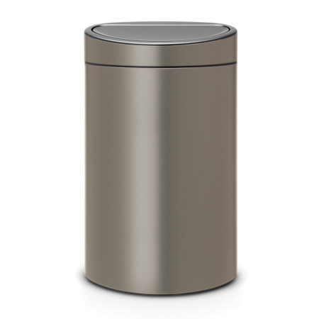 Кош за смет Brabantia Touch Bin Recycle New 10+23L, Platinum