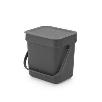 Кош за смет за разделно събиране Brabantia Sort&Go 3L, Grey