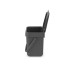 Кош за смет за разделно събиране Brabantia Sort&Go 3L, Grey - Баня и почистване