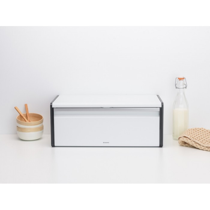Кутия за хляб Brabantia Fall Front White - Кухня