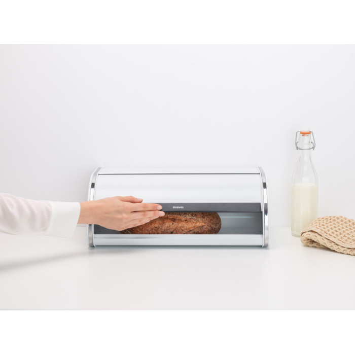 Кутия за хляб Brabantia Roll Top White - Кухня