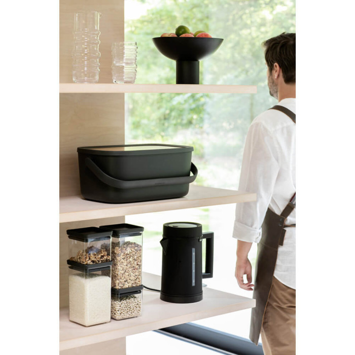 Кутия за хляб Brabantia Nic, Dark Grey - Кухня