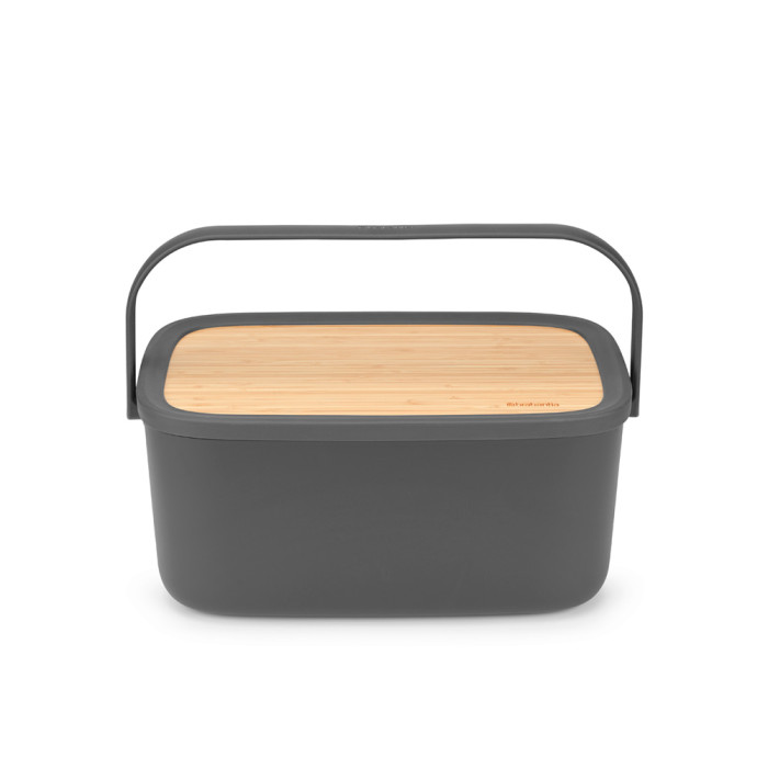 Кутия за хляб Brabantia Nic, Dark Grey - Кухня
