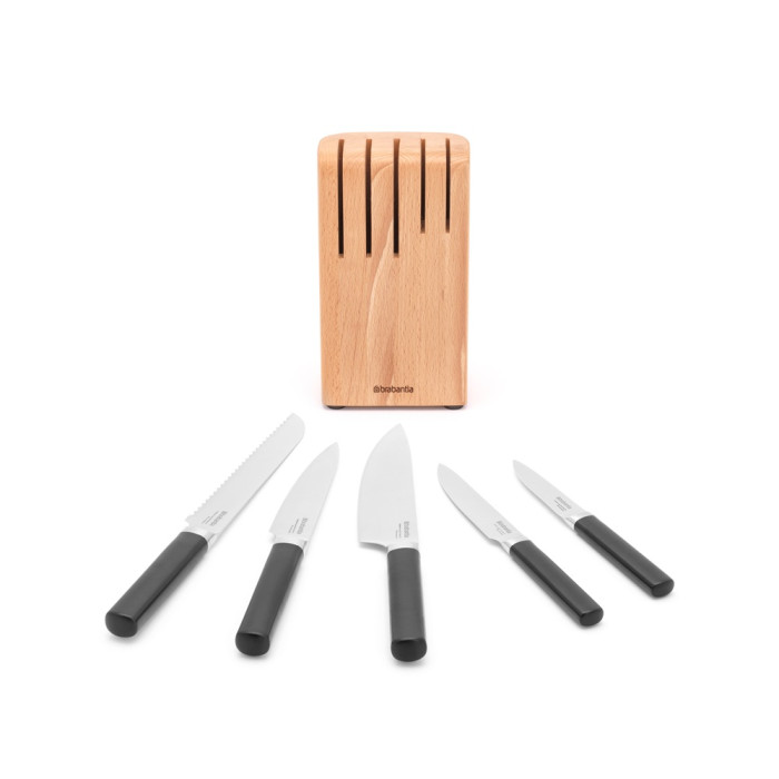Блок с 5 ножа Brabantia Profile NEW Блок с 5 ножа Brabantia Profile NEW - Кухня