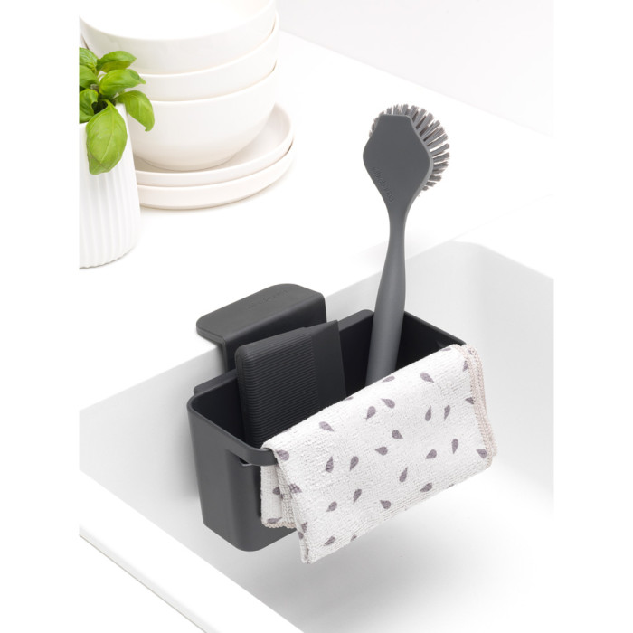 Органайзер за мивка Brabantia, Dark Grey - Кухня
