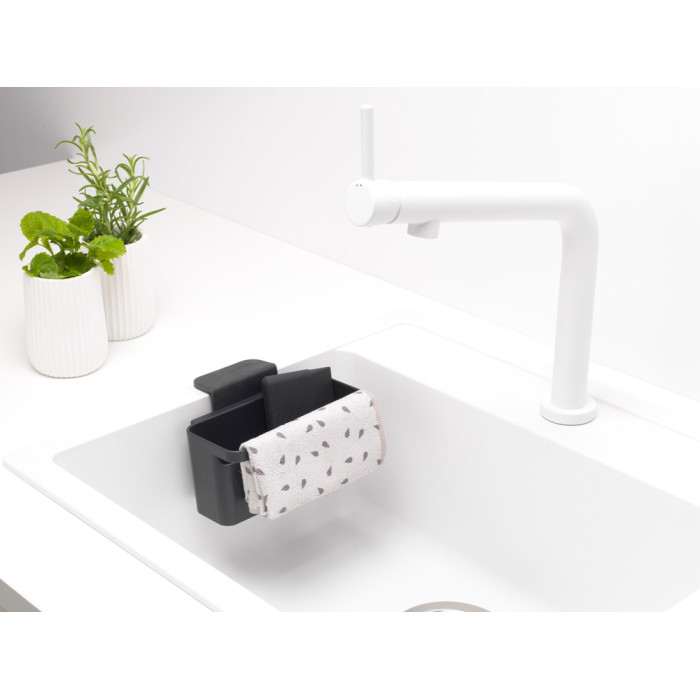 Органайзер за мивка Brabantia, Dark Grey - Кухня
