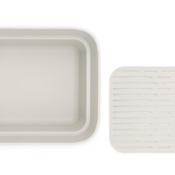 Купа за миене и отцеждане Brabantia, Light Grey