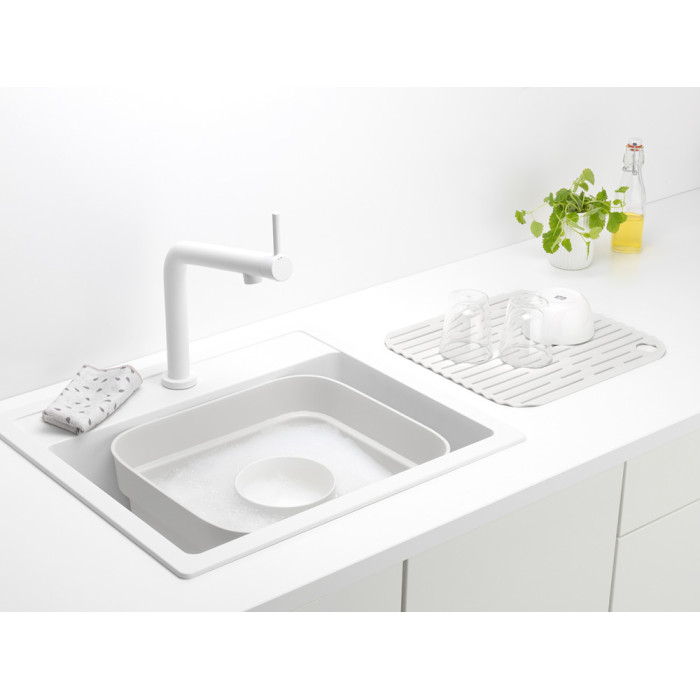 Купа за миене и отцеждане Brabantia, Light Grey - Кухня
