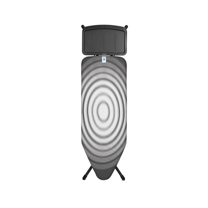 Маса за гладене Brabantia C 124x45cm с поставка за парогенератор, Titan Oval - Баня и почистване