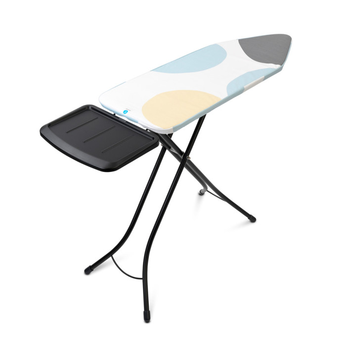 Маса за гладене Brabantia C 124x45cm с поставка за парогенератор, PerfectFlow Spring Bubbles - Баня и почистване