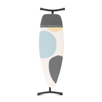 Маса за гладене Brabantia D 135x45cm с топлоустойчива зона за ютия, Spring Bubbles