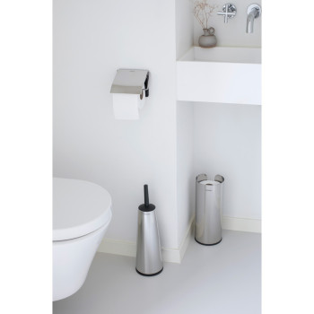 Комплект аксесоари за тоалетна Brabantia ReNew Brilliant Steel 3 части