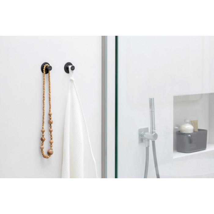 Комплект закачалка за кърпа Brabantia ReNew 2 броя, Dark Grey - Баня и почистване