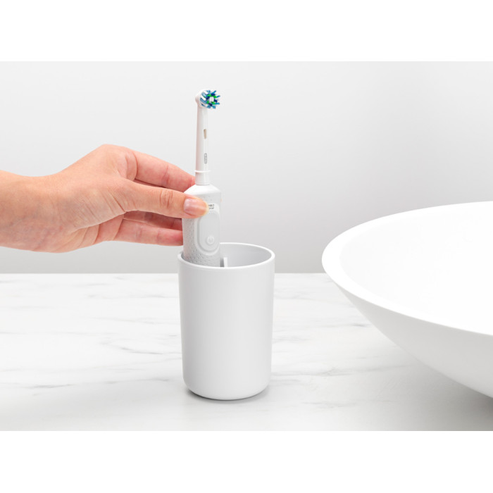 Стойка за четки за зъби Brabantia ReNew White - Баня и почистване