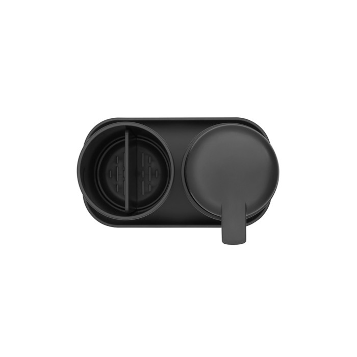 Комплект аксесоари за баня Brabantia ReNew Dark Grey 3 части - Баня и почистване