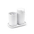 Комплект аксесоари за баня Brabantia ReNew White 3 части - Баня и почистване