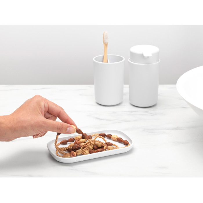 Комплект аксесоари за баня Brabantia ReNew White 3 части - Баня и почистване