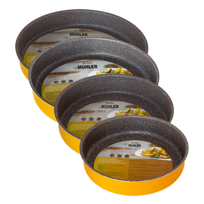 Тава за печене Muhler Ida MR-3416 34x6.5cm Тава за печене Muhler Ida MR-3416 34x6.5cm - Кухня