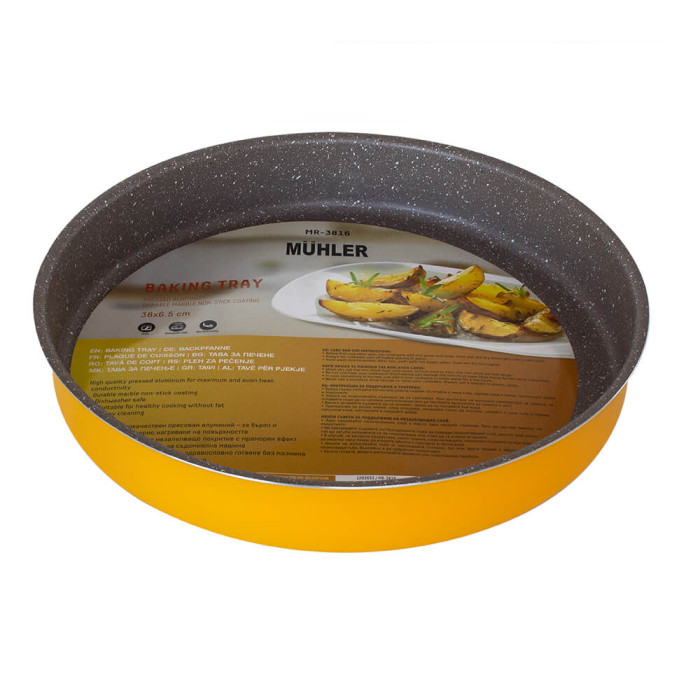 Тава за печене Muhler Ida MR-3816 38x6.5cm Тава за печене Muhler Ida MR-3816 38x6.5cm - Кухня