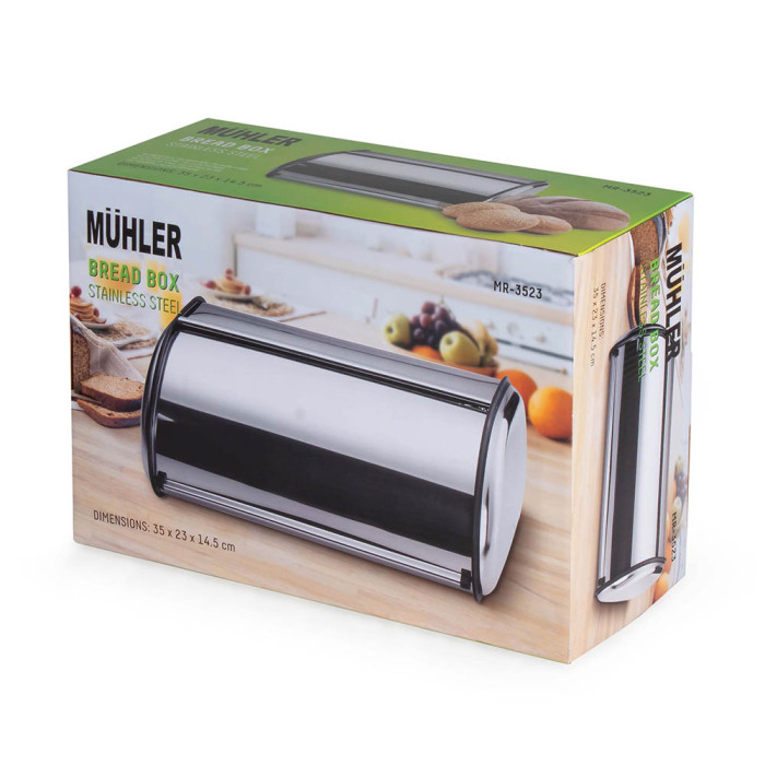 Кутия за хляб Muhler MR-3523 35x23x14.5cm Кутия за хляб Muhler MR-3523 35x23x14.5cm - Кухня