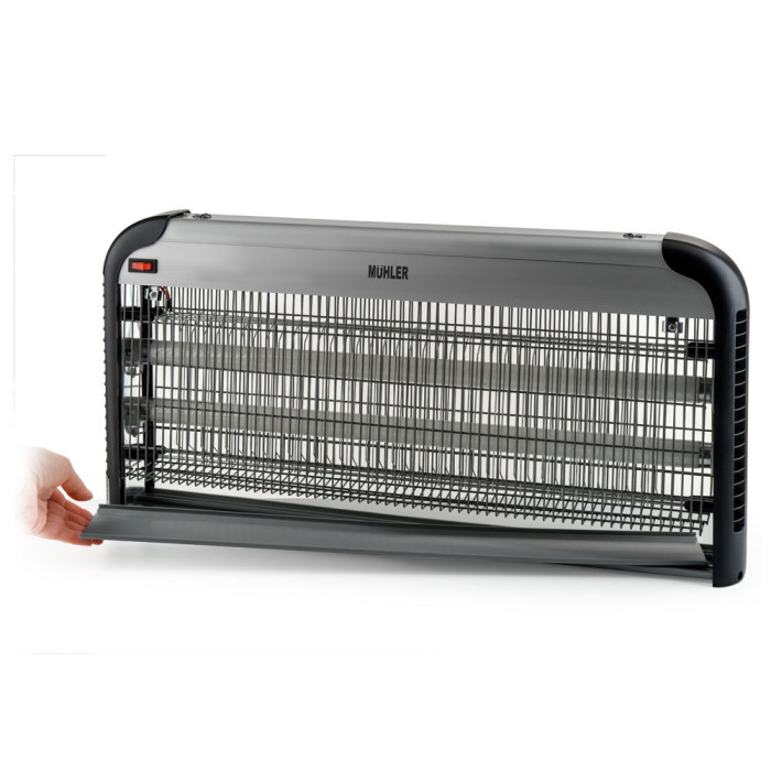 Инсектицидна лампа Muhler MIK-100, 40W, 100м2 Инсектицидна лампа Muhler MIK-100, 40W, 100м2 - Електроуреди