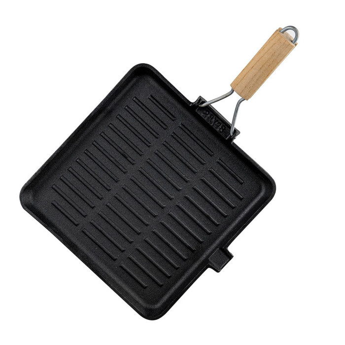 Тиган грил Luigi Ferrero Tika FR-2826CI 28x28cm, чугун Тиган грил Luigi Ferrero Tika FR-2826CI 28x28cm, чугун - Кухня