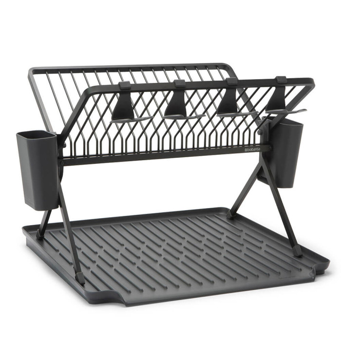 Сгъваем сушилник за съдове Brabantia, Dark Grey Сгъваем сушилник за съдове Brabantia, Dark Grey - Кухня