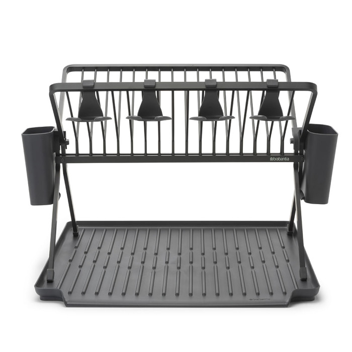 Сгъваем сушилник за съдове Brabantia, Dark Grey Сгъваем сушилник за съдове Brabantia, Dark Grey - Кухня