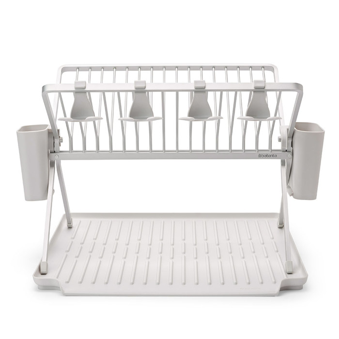 Сгъваем сушилник за съдове Brabantia, Light Grey Сгъваем сушилник за съдове Brabantia, Light Grey - Кухня