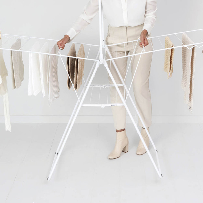 Сушилник за дрехи Brabantia Hangon, 25m, допълнителен прът, Fresh White Сушилник за дрехи Brabantia Hangon, 25m, допълнителен прът, Fresh White - Баня и почистване