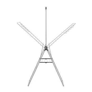 Сушилник за дрехи Brabantia Hangon, 25m, допълнителен прът, Metallic Grey