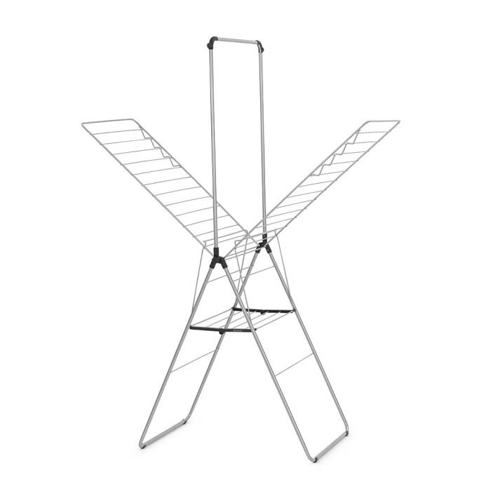 Сушилник за дрехи Brabantia Hangon, 25m, допълнителен прът, Metallic Grey Сушилник за дрехи Brabantia Hangon, 25m, допълнителен прът, Metallic Grey - Баня и почистване