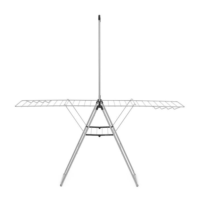 Сушилник за дрехи Brabantia Hangon, 25m, допълнителен прът, Metallic Grey Сушилник за дрехи Brabantia Hangon, 25m, допълнителен прът, Metallic Grey - Баня и почистване