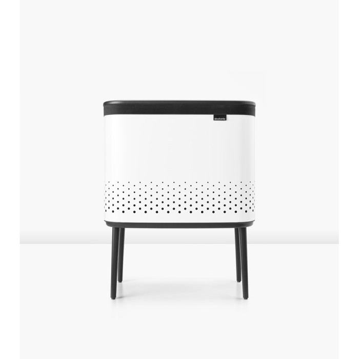 Кош за пране Brabantia Bo 60L, White - Баня и почистване