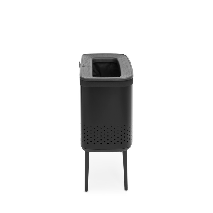 Кош за пране Brabantia Bo 60L, Matt Black - Баня и почистване