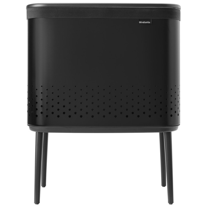 Кош за пране Brabantia Bo 60L, Matt Black - Баня и почистване