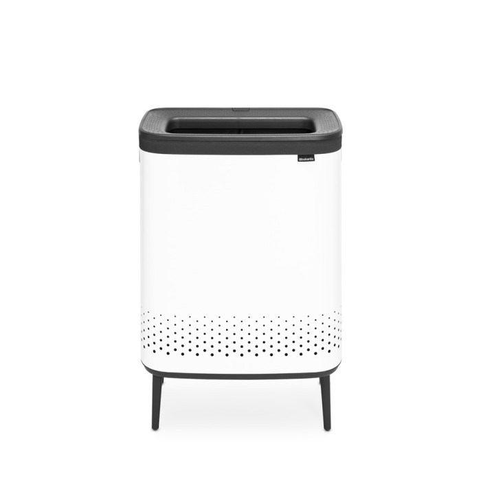 Кош за пране Brabantia Bo 2x45L, White - Баня и почистване