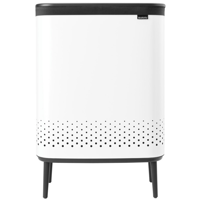 Кош за пране Brabantia Bo 2x45L, White - Баня и почистване