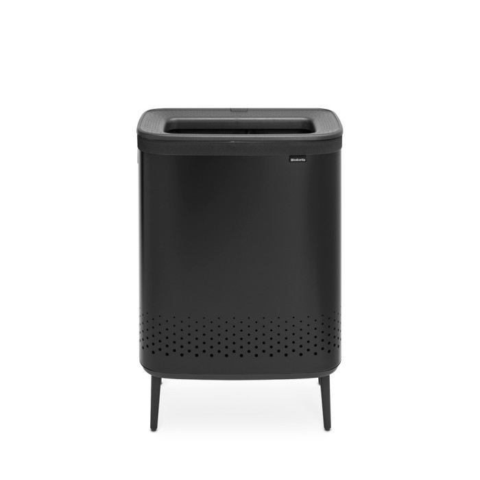Кош за пране Brabantia Bo 2x45L, Matt Black - Баня и почистване