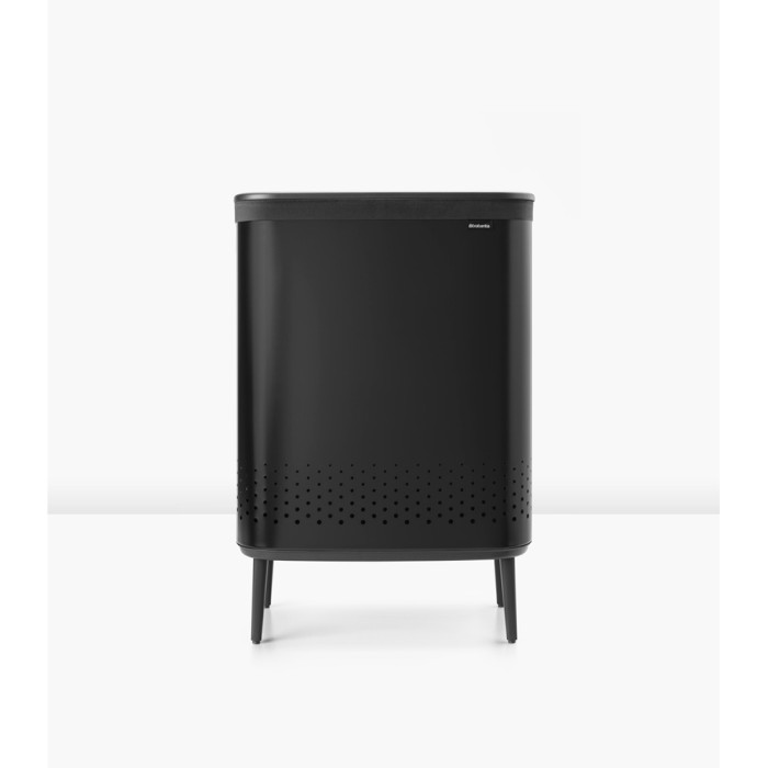 Кош за пране Brabantia Bo 2x45L, Matt Black - Баня и почистване