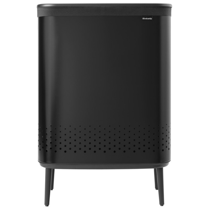 Кош за пране Brabantia Bo 2x45L, Matt Black - Баня и почистване