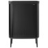 Кош за пране Brabantia Bo 2x45L, Matt Black - Баня и почистване