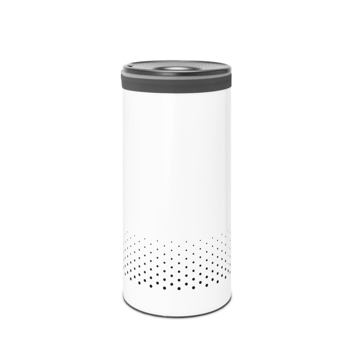 Кош за пране Brabantia 35L, White, пластмасов капак - Баня и почистване