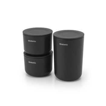 Комплект за съхранение на принадлежности Brabantia ReNew Dark Grey 3 части